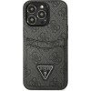 Guess GUHCP13LP4TPK iPhone 13 Pro / 13 6.1 black/black hardcase 4G Triangle Logo Cardslot - (GUE002462-0)
