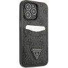 Guess GUHCP13LP4TPK iPhone 13 Pro / 13 6.1 black/black hardcase 4G Triangle Logo Cardslot - (GUE002462-0)