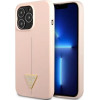 Guess GUHCP13LSLTGP iPhone 13 Pro / 13 6.1 pink/pink hardcase Silicone Triangle - (GUE001926-0)