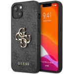 Guess GUHCP13M4GMGGR iPhone 13 / 14 / 6.1 gray/gray hardcase 4G Big Metal Logo - (GUE001509-0)