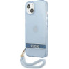 Guess GUHCP13MHTSGSB iPhone 13 6.1 blue / blue hardcase Translucent Stap - (GUE001995-0)