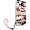 Guess GUHCP13MKCABPI iPhone 13 6.1 pink/pink hardcase Camo Strap Collection - (GUE001606-0)