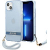 Guess GUHCP13SHTSGSB iPhone 13 mini 5,4 blue / blue hardcase Translucent Stap - (GUE001994-0)