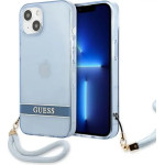 Guess GUHCP13SHTSGSB iPhone 13 mini 5,4 blue / blue hardcase Translucent Stap - (GUE001994-0)