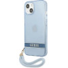 Guess GUHCP13SHTSGSB iPhone 13 mini 5,4 blue / blue hardcase Translucent Stap - (GUE001994-0)