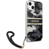 Guess GUHCP13SKCABBK iPhone 13 mini 5.4 black/black hardcase Camo Strap Collection - (GUE001601-0)