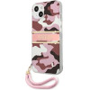 Guess GUHCP13SKCABPI iPhone 13 mini 5.4 pink/pink hardcase Camo Strap Collection - (GUE001605-0)