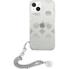 Guess GUHCP13SKPESI iPhone 13 mini 5.4 silver/silver hardcase Peony Chain Collection - (GUE001765-0)
