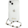 Guess GUHCP13SKPSWH iPhone 13 mini 5.4 Transparent hardcase White Pearl - (GUE001785-0)