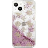 Guess GUHCP13SLGPEPI iPhone 13 mini 5.4 pink/pink hardcase Peony Liquid Glitter - (GUE001773-0)