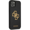 Guess GUHCP13SLS4GGBK iPhone 13 mini 5.4 black/black hard case Silicone 4G Logo - (GUE001729-0)