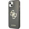 Guess GUHCP13SPCUGL4GBK iPhone 13 mini 5.4 black/black hard case Glitter 4G Big Logo - (GUE001640-0)