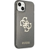 Guess GUHCP13SPCUGL4GBK iPhone 13 mini 5.4 black/black hard case Glitter 4G Big Logo - (GUE001640-0)