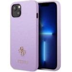 Guess GUHCP13SPS4MU iPhone 13 mini 5.4'' purple/purple hardcase Saffiano 4G Small Metal Logo - (GUE002523-0)