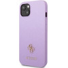 Guess GUHCP13SPS4MU iPhone 13 mini 5.4'' purple/purple hardcase Saffiano 4G Small Metal Logo - (GUE002523-0)
