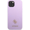 Guess GUHCP13SPS4MU iPhone 13 mini 5.4'' purple/purple hardcase Saffiano 4G Small Metal Logo - (GUE002523-0)