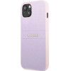 Guess GUHCP13SPSASBPU iPhone 13 mini 5,4 purple / purple Saffiano Hot Stamp & Metal Logo - (GUE002089-0)