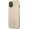 Guess GUHCP13SPSATLE iPhone 13 mini 5,4 beige / beige hardcase SaffianoTriangle Logo - (GUE002084-0)