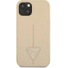 Guess GUHCP13SPSATLE iPhone 13 mini 5,4 beige / beige hardcase SaffianoTriangle Logo - (GUE002084-0)