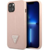 Guess GUHCP13SPSATLP iPhone 13 mini 5.4 pink/pink hardcase SaffianoTriangle Logo - (GUE002083-0)