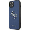 Guess GUHCP13SSA4GSBL iPhone 13 mini 5.4 blue/blue hardcase Saffiano 4G Metal Logo - (GUE001717-0)