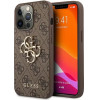 Guess GUHCP13X4GMGBR iPhone 13 Pro Max 6.7 brown/brown hardcase 4G Big Metal Logo - (GUE001655-0)