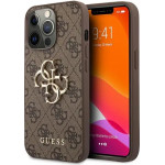 Guess GUHCP13X4GMGBR iPhone 13 Pro Max 6.7 brown/brown hardcase 4G Big Metal Logo - (GUE001655-0)
