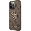 Guess GUHCP13X4GMGBR iPhone 13 Pro Max 6.7 brown/brown hardcase 4G Big Metal Logo - (GUE001655-0)