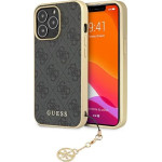 Guess GUHCP13XGF4GGR iPhone 13 Pro Max 6.7 grey/grey hardcase 4G Charms Collection - (GUE001657-0)