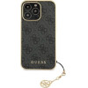 Guess GUHCP13XGF4GGR iPhone 13 Pro Max 6.7 grey/grey hardcase 4G Charms Collection - (GUE001657-0)