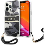 Guess GUHCP13XKCABBK iPhone 13 Pro Max 6.7 black/black hardcase Camo Strap Collection - (GUE001604-0)