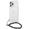 Guess GUHCP13XKPSBK iPhone 13 Pro Max 6.7 Transparent hardcase Black Pearl - (GUE001784-0)