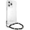 Guess GUHCP13XKPSBK iPhone 13 Pro Max 6.7 Transparent hardcase Black Pearl - (GUE001784-0)
