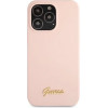 Guess GUHCP13XLSLMGLP iPhone 13 Pro Max 6.7'' light pink/light pink hardcase Silicone Script Gold Logo - (GUE002920-0)