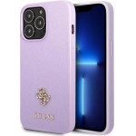 Guess GUHCP13XPS4MU iPhone 13 Pro Max 6.7 purple/purple hardcase Saffiano 4G Small Metal Logo - (GUE002526-0)