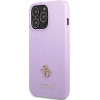 Guess GUHCP13XPS4MU iPhone 13 Pro Max 6.7 purple/purple hardcase Saffiano 4G Small Metal Logo - (GUE002526-0)