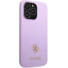 Guess GUHCP13XPS4MU iPhone 13 Pro Max 6.7 purple/purple hardcase Saffiano 4G Small Metal Logo - (GUE002526-0)