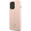 Guess GUHCP13XSLTGP iPhone 13 Pro Max 6.7 pink/pink hardcase Silicone Triangle - (GUE001927-0)