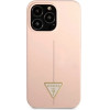 Guess GUHCP13XSLTGP iPhone 13 Pro Max 6.7 pink/pink hardcase Silicone Triangle - (GUE001927-0)
