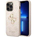 Guess GUHCP14L4GMGPI iPhone 14 Pro 6.1 pink/pink hardcase 4G Big Metal Logo - (GUE002396-0)