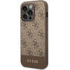 Guess GUHCP14LG4GLBR iPhone 14 Pro 6,1'' brazowy/brown hard case 4G Stripe Collection - (GUE002364-0)