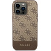 Guess GUHCP14LG4GLBR iPhone 14 Pro 6,1'' brazowy/brown hard case 4G Stripe Collection - (GUE002364-0)