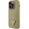 Guess GUHCP14LHDGTPD iPhone 14 Pro 6.1'' gold/gold hardcase Rhinestone Triangle - (GUE002857-0)
