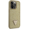 Guess GUHCP14LHDGTPD iPhone 14 Pro 6.1'' gold/gold hardcase Rhinestone Triangle - (GUE002857-0)