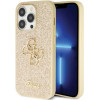 Guess GUHCP14LHG4SGD case for iPhone 14 Pro - gold Glitter Script Big 4G - (GUE003008-0)
