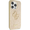 Guess GUHCP14LHG4SGD case for iPhone 14 Pro - gold Glitter Script Big 4G - (GUE003008-0)