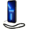 Guess GUHCP14LHGCOHK iPhone 14 Pro 6,1'' czarny/black hardcase Translucent Pearl Strap - (GUE002236-0)
