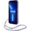 Guess GUHCP14LHGCOHU iPhone 14 Pro 6.1 purple/purple hardcase Translucent Pearl Strap - (GUE002240-0)