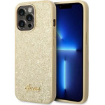 Guess GUHCP14LHGGSHD iPhone 14 Pro 6,1'' zloty/gold hard case Glitter Script - (GUE002160-0)