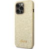 Guess GUHCP14LHGGSHD iPhone 14 Pro 6,1'' zloty/gold hard case Glitter Script - (GUE002160-0)